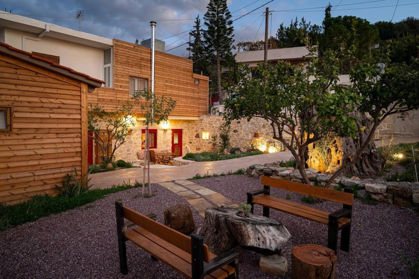 Physis Country House Near Matala Beach & Faistos Kouses Exterior foto